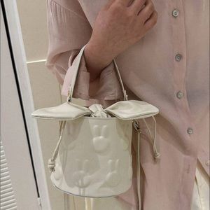 Graphic Bucket Bag Mini Top Handle
